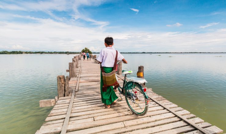 bici su pontile