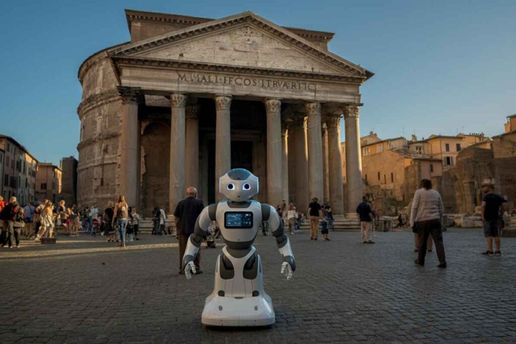 Cciaa Roma svela 'Adriano', il primo robot al servizio della pubblica amministrazione italiana